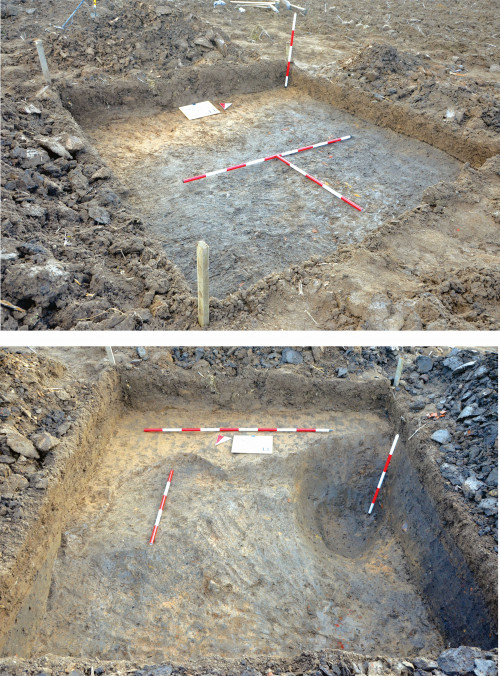 Fig. 3. Sânmihaiu Almașului - ,,Dealul Bogatului”. S4/2020. Planul intermediar (de conturare) al cercetării arheologice.